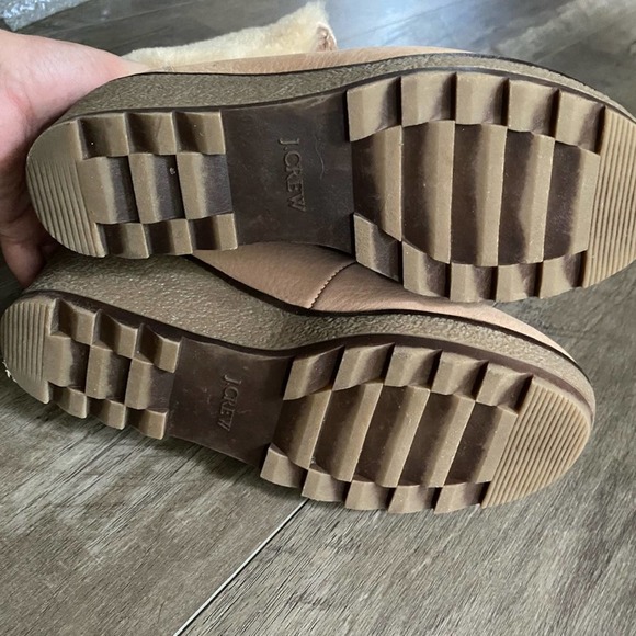 J.Crew Nordic Wedge Boot Subtle Pink 8 NWOB Blogger Favorite - Picture 6 of 6